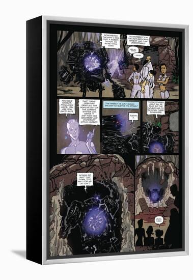 Zombies vs. Robots: Volume 1 - Comic Page with Panels-Anthony Diecidue-Framed Stretched Canvas