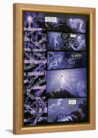 Zombies vs. Robots: Volume 1 - Comic Page with Panels-Anthony Diecidue-Framed Stretched Canvas