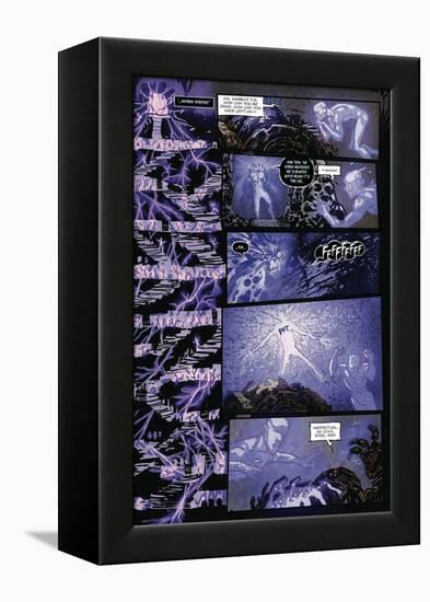 Zombies vs. Robots: Volume 1 - Comic Page with Panels-Anthony Diecidue-Framed Stretched Canvas