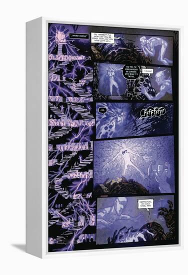 Zombies vs. Robots: Volume 1 - Comic Page with Panels-Anthony Diecidue-Framed Stretched Canvas