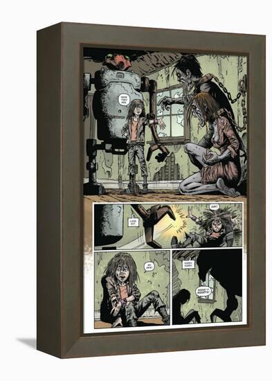 Zombies vs. Robots: Volume 1 - Comic Page with Panels-Val Mayerik-Framed Stretched Canvas