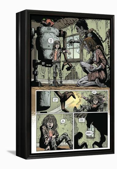 Zombies vs. Robots: Volume 1 - Comic Page with Panels-Val Mayerik-Framed Stretched Canvas