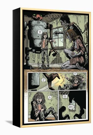 Zombies vs. Robots: Volume 1 - Comic Page with Panels-Val Mayerik-Framed Stretched Canvas