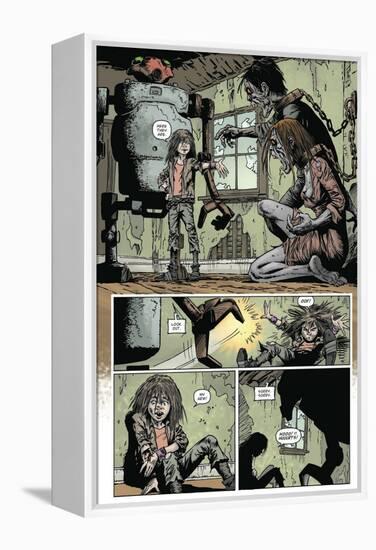 Zombies vs. Robots: Volume 1 - Comic Page with Panels-Val Mayerik-Framed Stretched Canvas