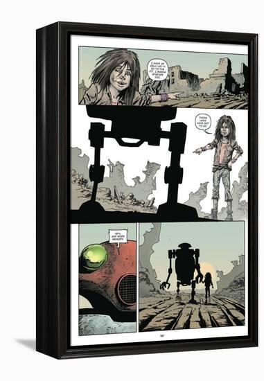 Zombies vs. Robots: Volume 1 - Comic Page with Panels-Val Mayerik-Framed Stretched Canvas