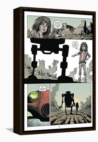 Zombies vs. Robots: Volume 1 - Comic Page with Panels-Val Mayerik-Framed Stretched Canvas