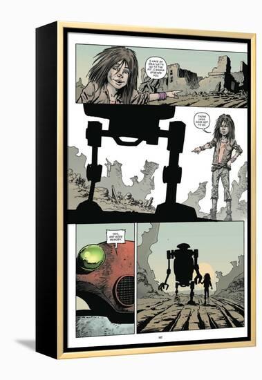 Zombies vs. Robots: Volume 1 - Comic Page with Panels-Val Mayerik-Framed Stretched Canvas