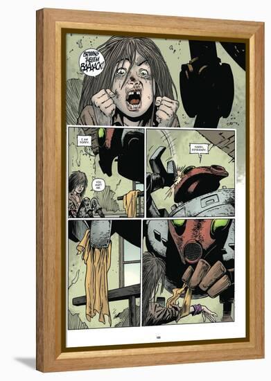 Zombies vs. Robots: Volume 1 - Comic Page with Panels-Val Mayerik-Framed Stretched Canvas