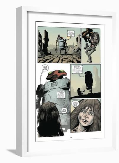 Zombies vs. Robots: Volume 1 - Comic Page with Panels-Val Mayerik-Framed Art Print