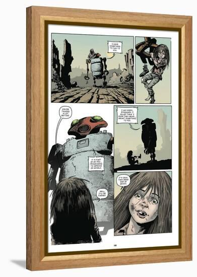 Zombies vs. Robots: Volume 1 - Comic Page with Panels-Val Mayerik-Framed Stretched Canvas