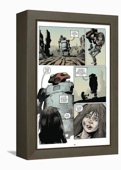 Zombies vs. Robots: Volume 1 - Comic Page with Panels-Val Mayerik-Framed Stretched Canvas