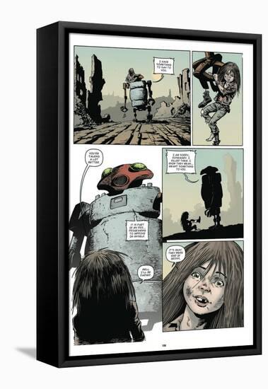 Zombies vs. Robots: Volume 1 - Comic Page with Panels-Val Mayerik-Framed Stretched Canvas