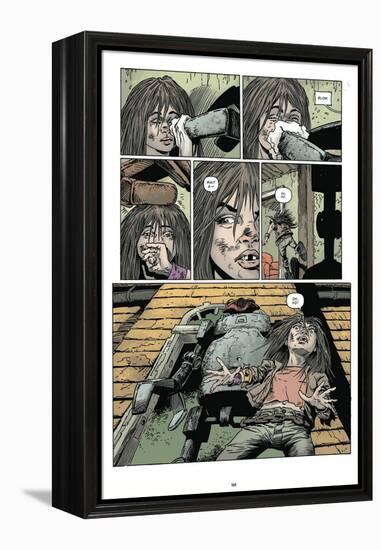 Zombies vs. Robots: Volume 1 - Comic Page with Panels-Val Mayerik-Framed Stretched Canvas