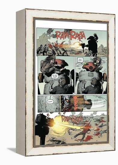 Zombies vs. Robots: Volume 1 - Comic Page with Panels-Val Mayerik-Framed Stretched Canvas