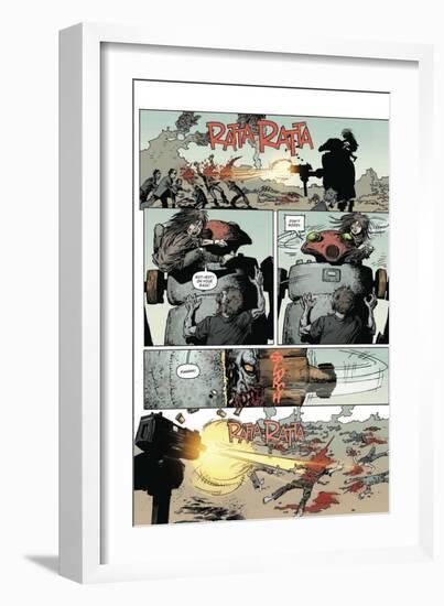 Zombies vs. Robots: Volume 1 - Comic Page with Panels-Val Mayerik-Framed Art Print