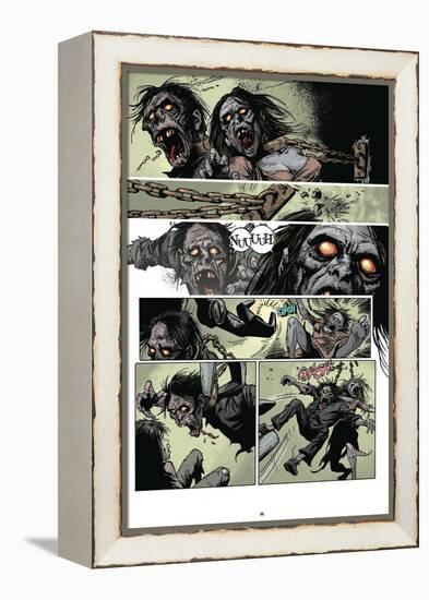 Zombies vs. Robots: Volume 1 - Comic Page with Panels-Val Mayerik-Framed Stretched Canvas