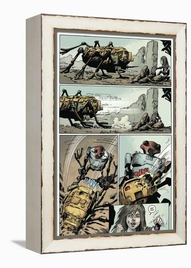 Zombies vs. Robots: Volume 1 - Comic Page with Panels-Val Mayerik-Framed Stretched Canvas