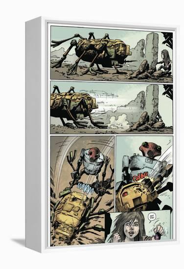 Zombies vs. Robots: Volume 1 - Comic Page with Panels-Val Mayerik-Framed Stretched Canvas