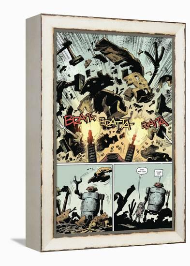 Zombies vs. Robots: Volume 1 - Comic Page with Panels-Val Mayerik-Framed Stretched Canvas