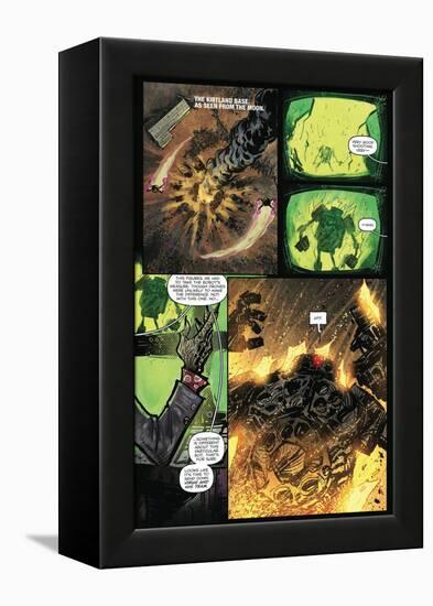 Zombies vs. Robots: Volume 1 - Comic Page with Panels-Anthony Diecidue-Framed Stretched Canvas