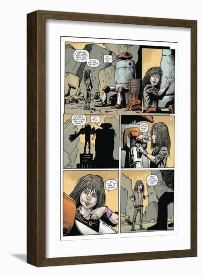 Zombies vs. Robots: Volume 1 - Comic Page with Panels-Val Mayerik-Framed Art Print