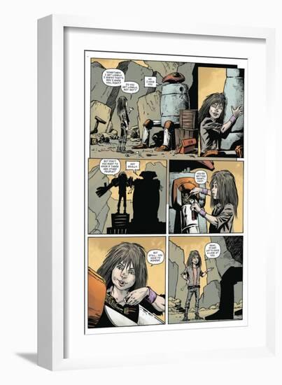 Zombies vs. Robots: Volume 1 - Comic Page with Panels-Val Mayerik-Framed Art Print