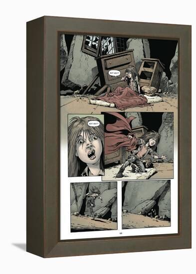 Zombies vs. Robots: Volume 1 - Comic Page with Panels-Val Mayerik-Framed Stretched Canvas