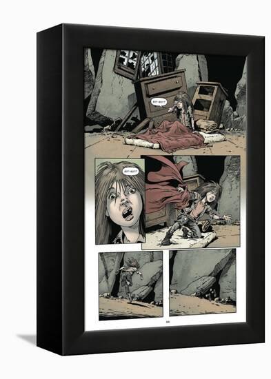 Zombies vs. Robots: Volume 1 - Comic Page with Panels-Val Mayerik-Framed Stretched Canvas