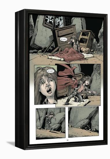 Zombies vs. Robots: Volume 1 - Comic Page with Panels-Val Mayerik-Framed Stretched Canvas