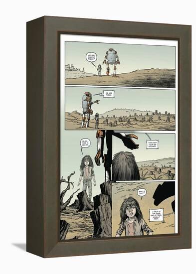 Zombies vs. Robots: Volume 1 - Comic Page with Panels-Val Mayerik-Framed Stretched Canvas