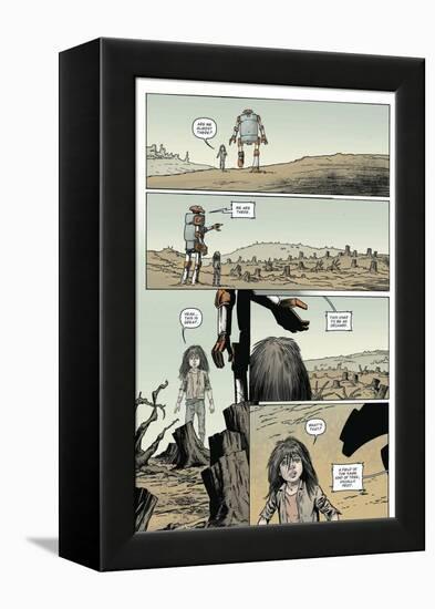 Zombies vs. Robots: Volume 1 - Comic Page with Panels-Val Mayerik-Framed Stretched Canvas