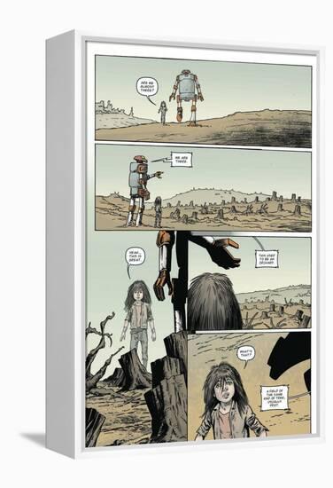 Zombies vs. Robots: Volume 1 - Comic Page with Panels-Val Mayerik-Framed Stretched Canvas