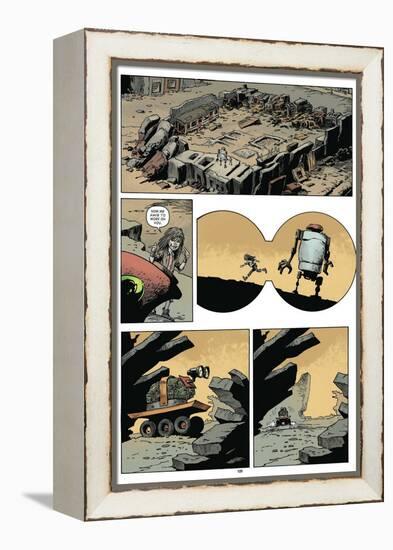 Zombies vs. Robots: Volume 1 - Comic Page with Panels-Val Mayerik-Framed Stretched Canvas