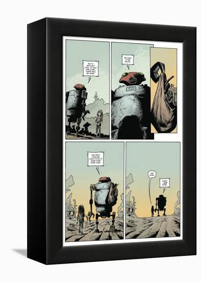 Zombies vs. Robots: Volume 1 - Comic Page with Panels-Val Mayerik-Framed Stretched Canvas