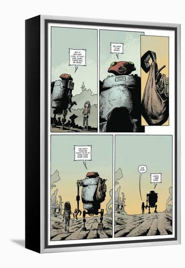 Zombies vs. Robots: Volume 1 - Comic Page with Panels-Val Mayerik-Framed Stretched Canvas