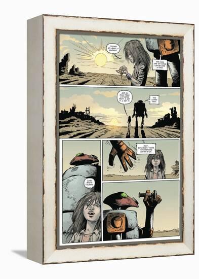 Zombies vs. Robots: Volume 1 - Comic Page with Panels-Val Mayerik-Framed Stretched Canvas