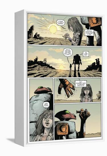 Zombies vs. Robots: Volume 1 - Comic Page with Panels-Val Mayerik-Framed Stretched Canvas