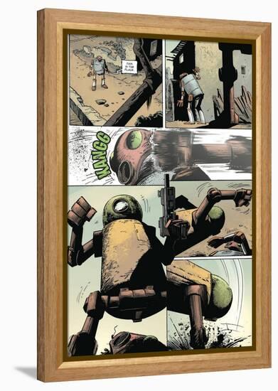 Zombies vs. Robots: Volume 1 - Comic Page with Panels-Val Mayerik-Framed Stretched Canvas