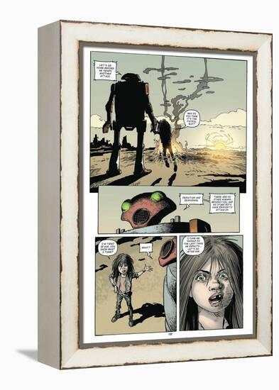 Zombies vs. Robots: Volume 1 - Comic Page with Panels-Val Mayerik-Framed Stretched Canvas