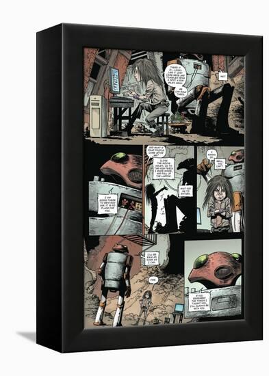 Zombies vs. Robots: Volume 1 - Comic Page with Panels-Val Mayerik-Framed Stretched Canvas