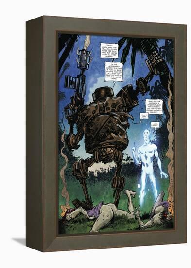 Zombies vs. Robots: Volume 1 - Comic Page with Panels-Anthony Diecidue-Framed Stretched Canvas