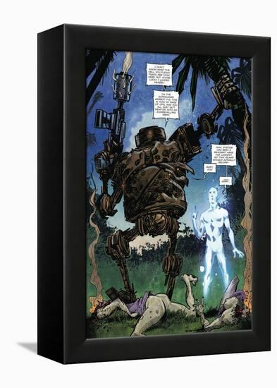 Zombies vs. Robots: Volume 1 - Comic Page with Panels-Anthony Diecidue-Framed Stretched Canvas