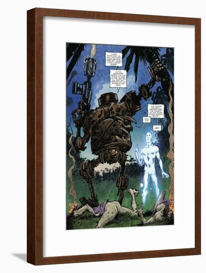 Zombies vs. Robots: Volume 1 - Comic Page with Panels-Anthony Diecidue-Framed Art Print