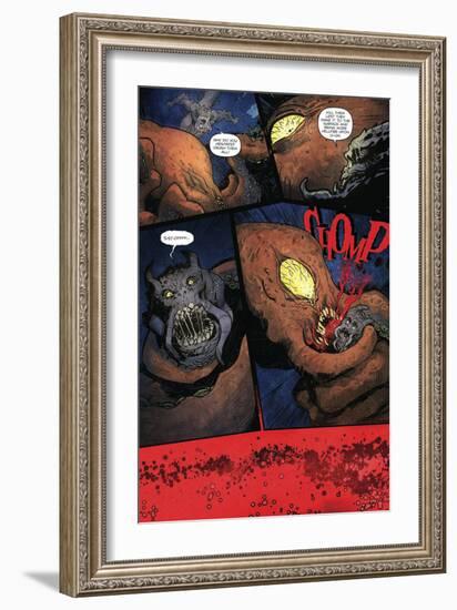 Zombies vs. Robots: Volume 1 - Comic Page with Panels-Anthony Diecidue-Framed Art Print