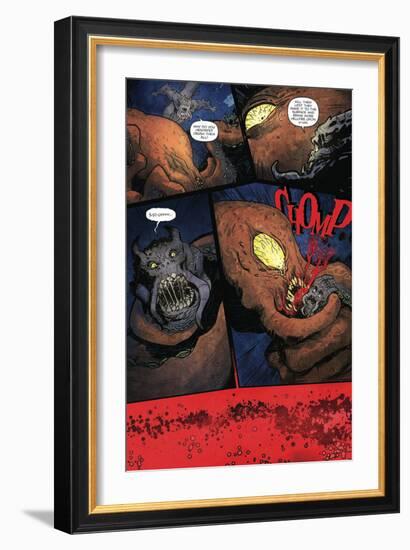 Zombies vs. Robots: Volume 1 - Comic Page with Panels-Anthony Diecidue-Framed Art Print