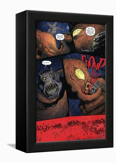 Zombies vs. Robots: Volume 1 - Comic Page with Panels-Anthony Diecidue-Framed Stretched Canvas