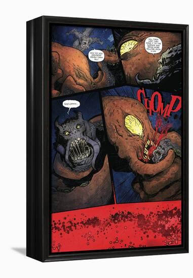 Zombies vs. Robots: Volume 1 - Comic Page with Panels-Anthony Diecidue-Framed Stretched Canvas