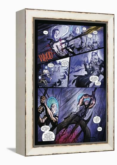 Zombies vs. Robots: Volume 1 - Comic Page with Panels-Anthony Diecidue-Framed Stretched Canvas