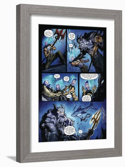 Zombies vs. Robots: Volume 1 - Comic Page with Panels-Anthony Diecidue-Framed Art Print