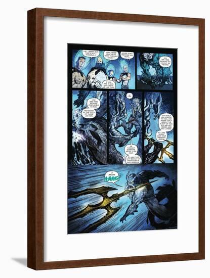 Zombies vs. Robots: Volume 1 - Comic Page with Panels-Anthony Diecidue-Framed Art Print